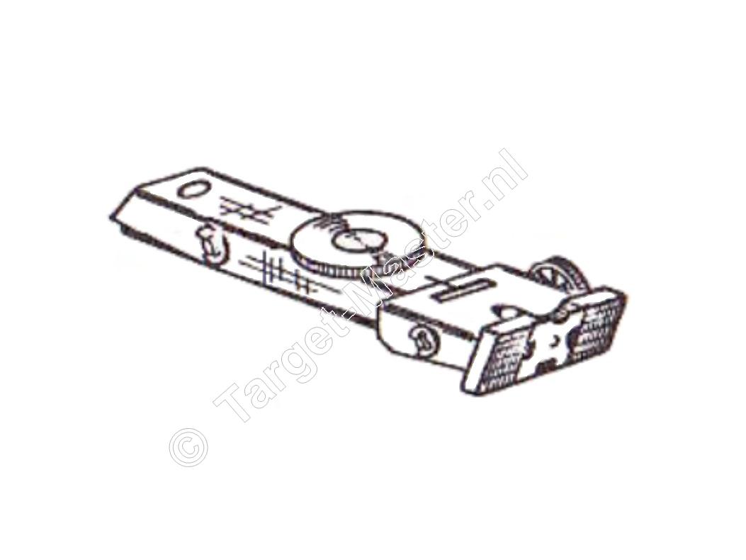 Diana Onderdeelnummer 30124500, Micrometer Rear Sight